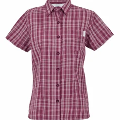 Regatta Mindano VIII Kurzarmhemd Damen (Beaujolais Check)