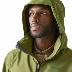 Regatta Oakhowe wasserdichte Jacke Herren (Nephite Green)