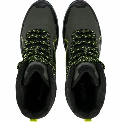 Regatta Vendeavour Boots Herren (Dark Khaki / Lime Punch)