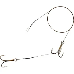 Riverman Stahlvorfach Doppel-Drilling-System Predator