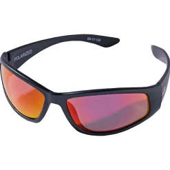 Salmo Polbrille Spekuliereisen (Schwarz/Revo Red Gläser)