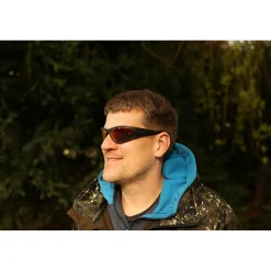 Salmo Polbrille Spekuliereisen (Schwarz/Revo Red Gläser)