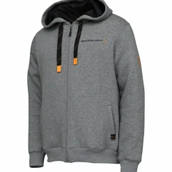 Savage Gear Classic Zip Hoodie Herren (Grey Melange)