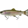 Savage Gear 3D Line Thru Pulsetail Trout (Clear Rainbow Trout)