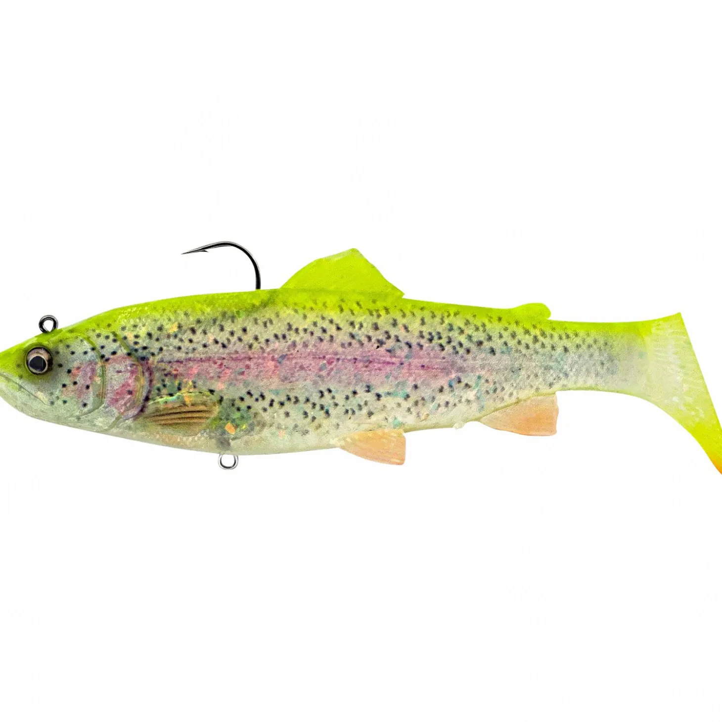 Savage Gear 3D Trout Shad (Clear Lemon Trout)