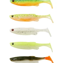 Savage Gear Fat Minnow T-Tail Darkwater Mix