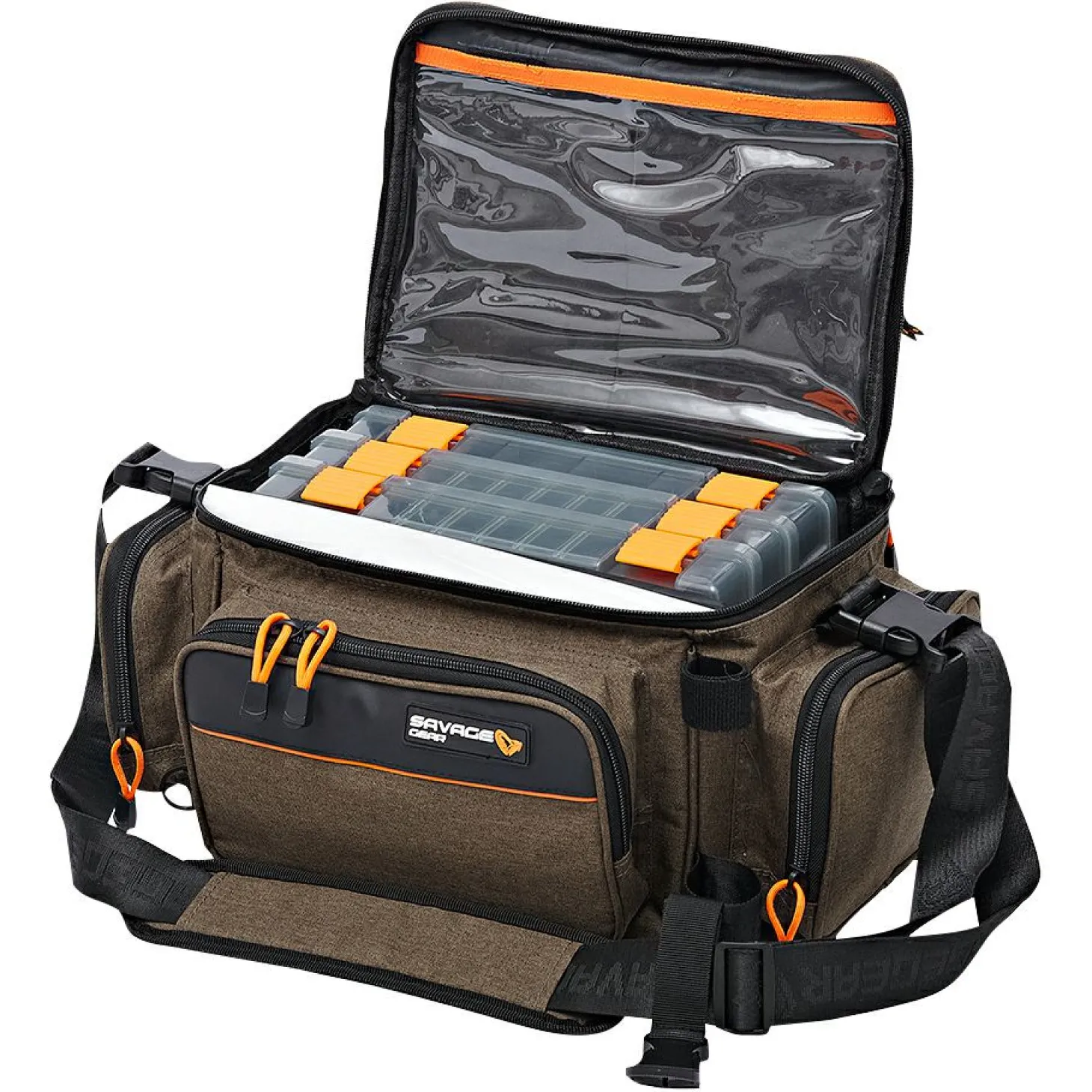 Savage Gear Schultertasche System Box Bag (Modell XL)
