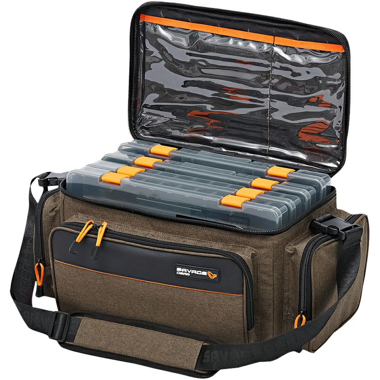 Savage Gear Schultertasche System Box Bag (Modell L)