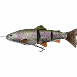 Savage Gear Softbait 4D Line Thru Trout (sinkend, Rainbow)