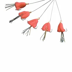 Seapoint Makrelenvorfach Fluo (Japanrot)