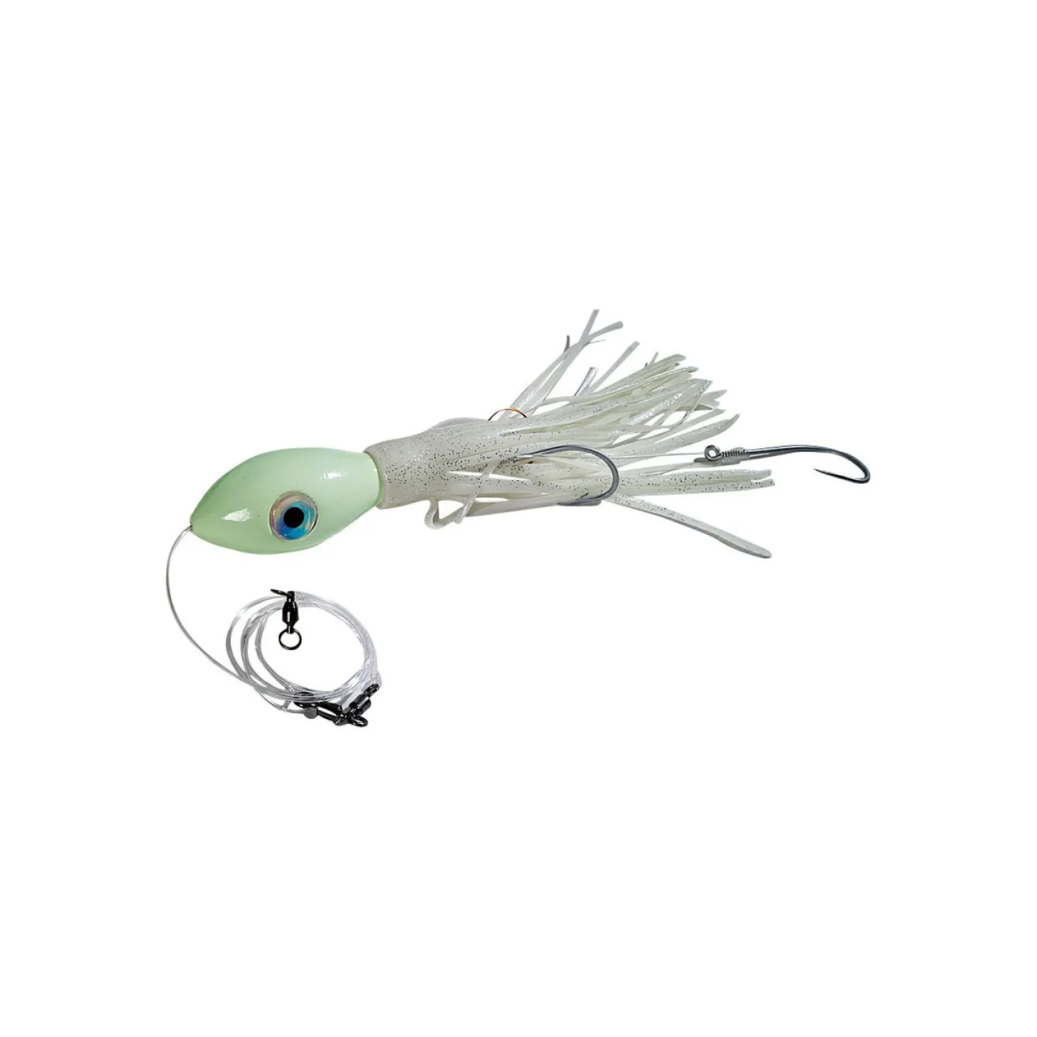 Seapoint Naturköder Jigger Luminous (weiß/glitter)