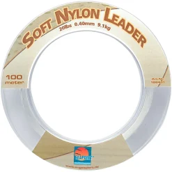 Seapoint Vorfachschnur Soft Nylon Leader (transparent, 100 m)