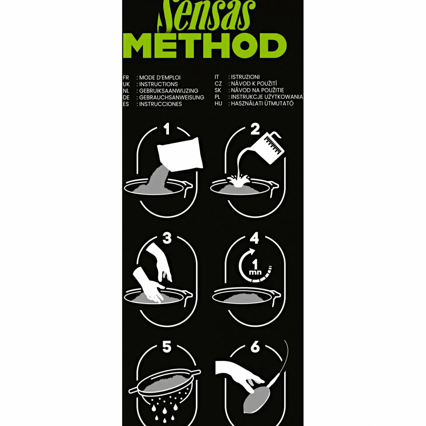 Sensas Method Sticky Pellets (Corn)