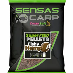 Sensas Super Feed Pellets (Fishy Hemp)