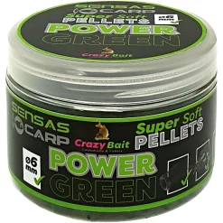 Sensas Super Soft Pellets (Power Green)