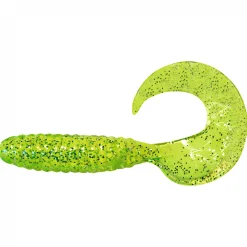 ShadXperts Twister 4" (Fluogelb/Fluogrün-Glitter)