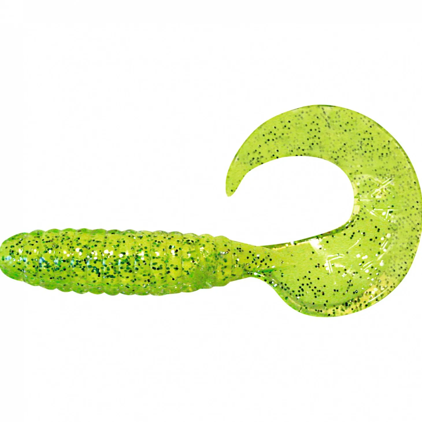 ShadXperts Twister 4" (Fluogelb/Fluogrün-Glitter)