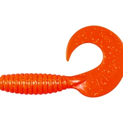 ShadXperts Twister Xtra Fat Grub 5,5 (Orange/Glitter)