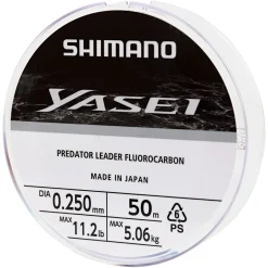 Shimano Yasei Predator Fluorocarbon Angelschnur (transparent, 50 m)