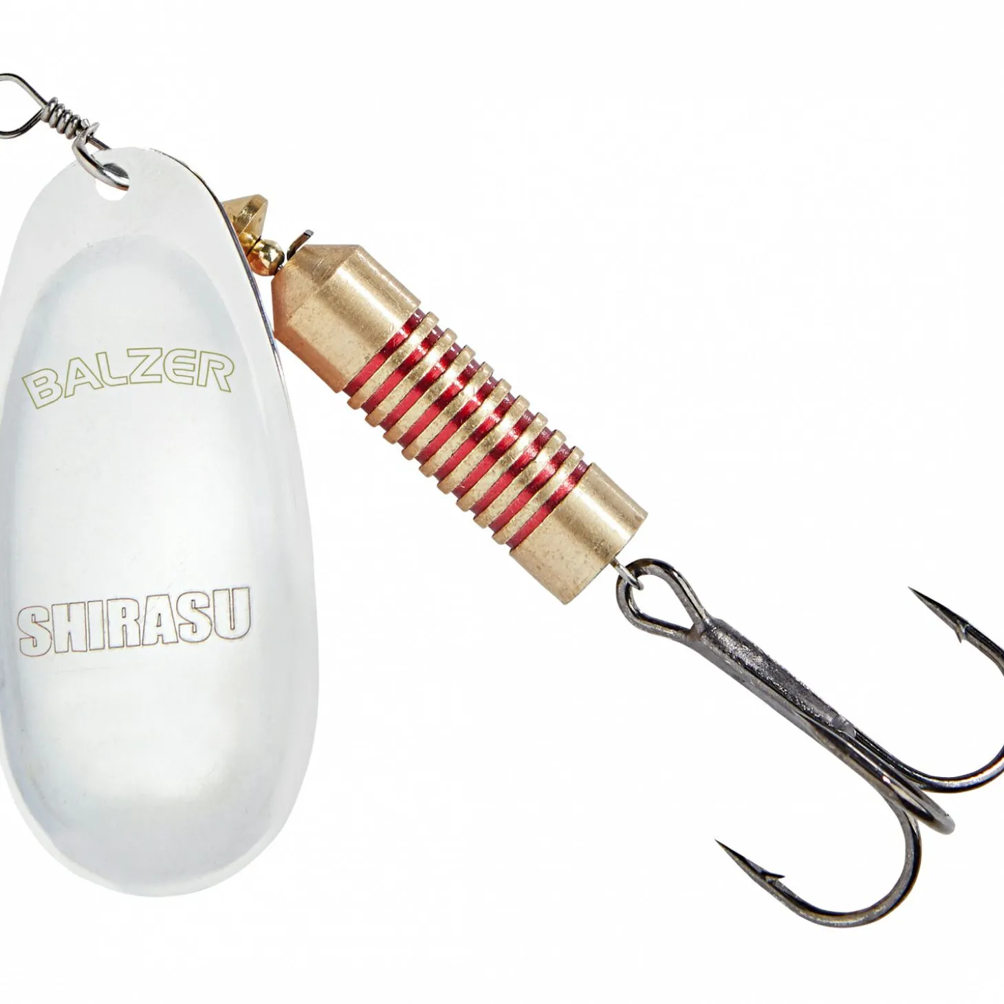 Shirasu Hecht Spinner (Silber)