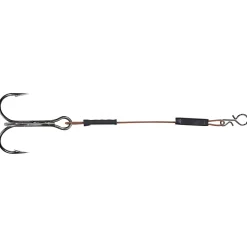 Shirasu Kunstköder Zander 1x7 Stinger Rig (beschichtet, mit Clips)