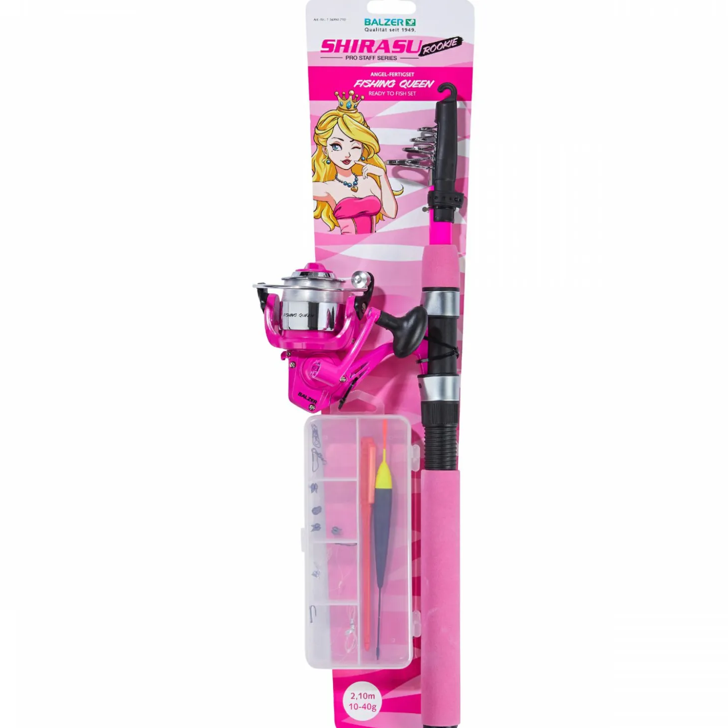 Shirasu Rookie Combo Tele (Fishing Queen)