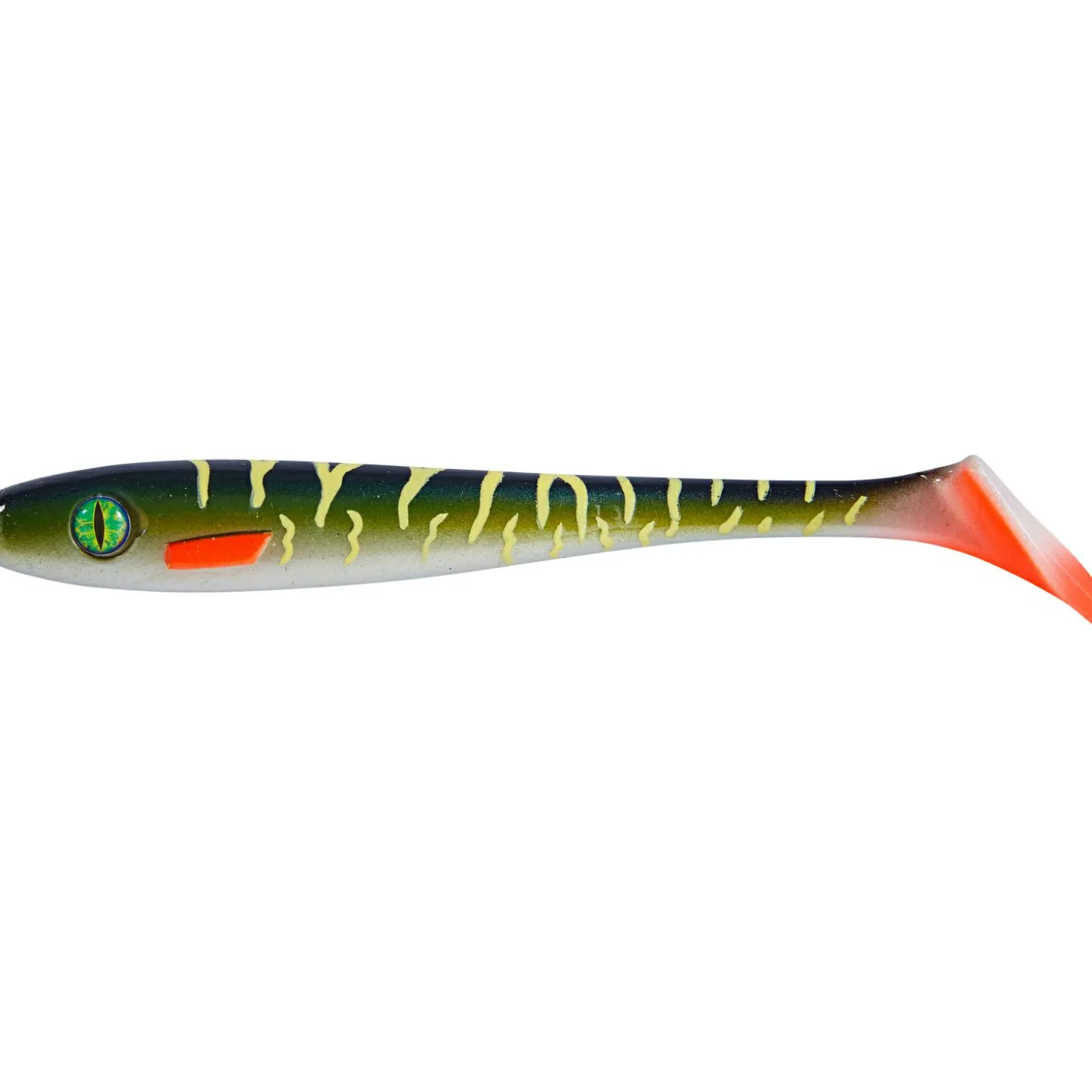Shirasu Softlure Pike Collector Shad (UV Perch)