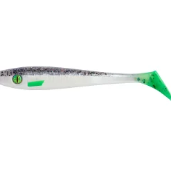 Shirasu Softlure Pike Collector Shad (Salt 'N' Pepper)