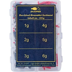 Snapper Durchlauf Birnenblei Sortiment