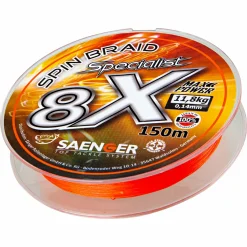 Sänger Angelschnur Spin Braid Specialist 8x (fluo/orange)
