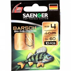 Sänger Zielfisch-Haken, gebunden (Barsch BN-148)