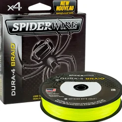 Spiderwire Angelschnur Dura 4 (Yellow, 150 m)