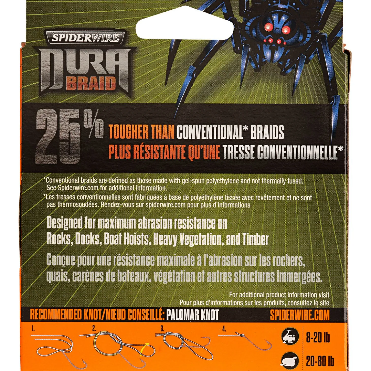 Spiderwire Angelschnur Dura Braid (135 m)