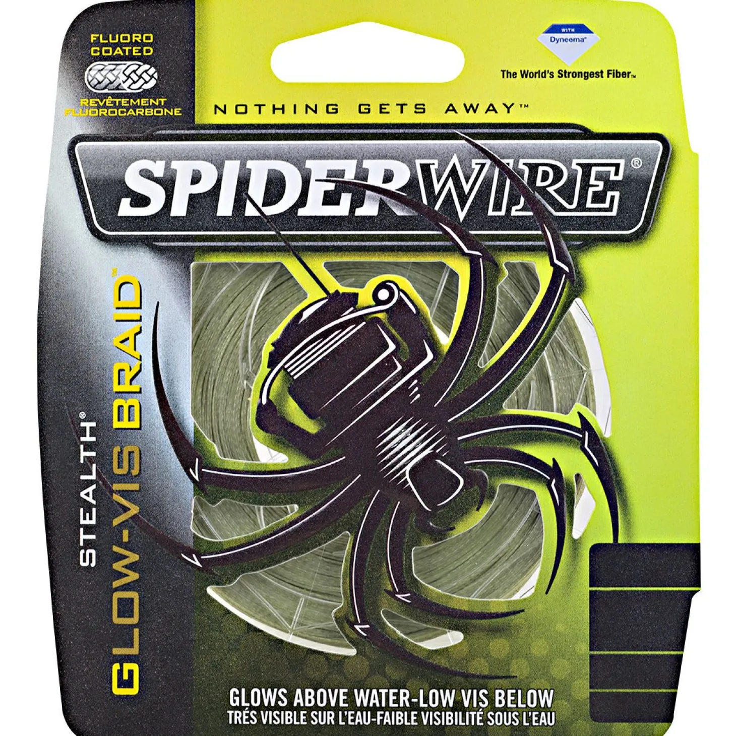 Spiderwire Angelschnur Stealth Glow-Vis Braid (Glow-Vis)