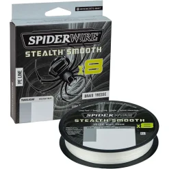 Spiderwire Angelschnur Stealth Smooth 8 (Translucent, 150 m)