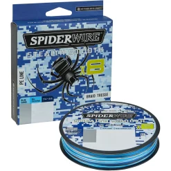 Spiderwire Angelschnur Stealth Smooth 8 (Blue Camo, 150 m)