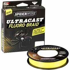 Spiderwire Angelschnur Ultracast Fluorobraid (Yellow)