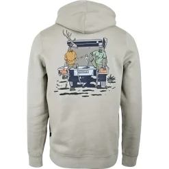 Spika Bone Collector Hoodie Herren (Dune Green)