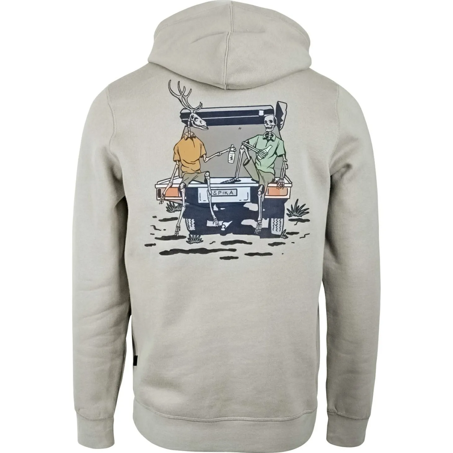 Spika Bone Collector Hoodie Herren (Dune Green)