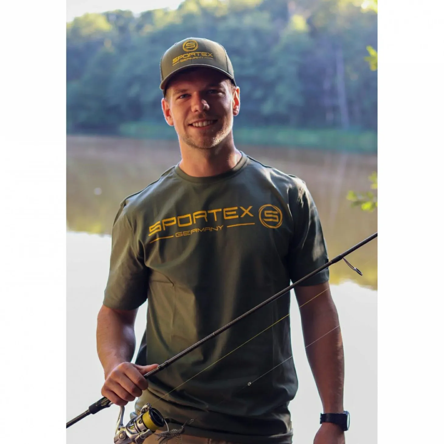 Sportex T-Shirt Herren (Olive)