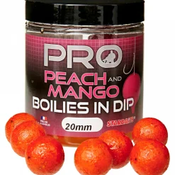 Starbaits Pro Boilies in Dip (Peach & Mango)
