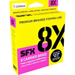 Sufix Angelschnur SFX 8 Carrier Braid (270m, Lo-Vis Green)