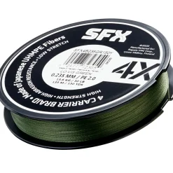 Sufix Geflechtschnur SFX 4 Carrier Braid (Lo-Vis Green, 135 m)
