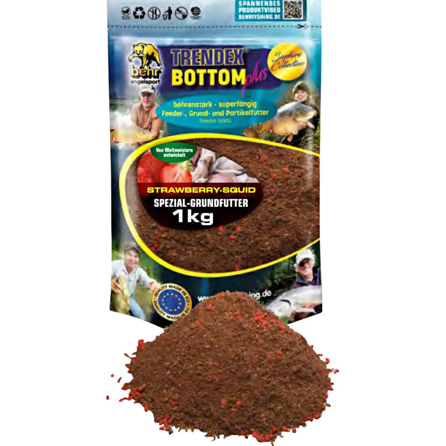 Trendex Grundfutter Trendex Bottom Plus (Strawberry-Squid)