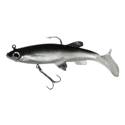 Trendex Rigged Shad Minnow (Schwarz/Silber)