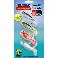 Trendex Softbait Raubfisch-Sortiment 1 (Forelle/Barsch)