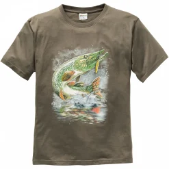 T-Shirt "Hecht" Herren (Oliv)