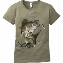 T-Shirt "Zander" Damen (Oliv)