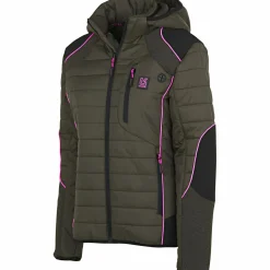 Univers Dolomit Hunting Jacket Damen (Oliv/Pink)