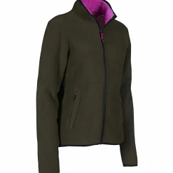 Univers Dubbed Fleece Hunting Jacket Damen (Oliv/Pink)